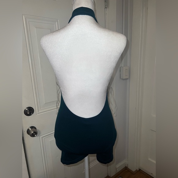 Teal halter bodysuit - Picture 2 of 5